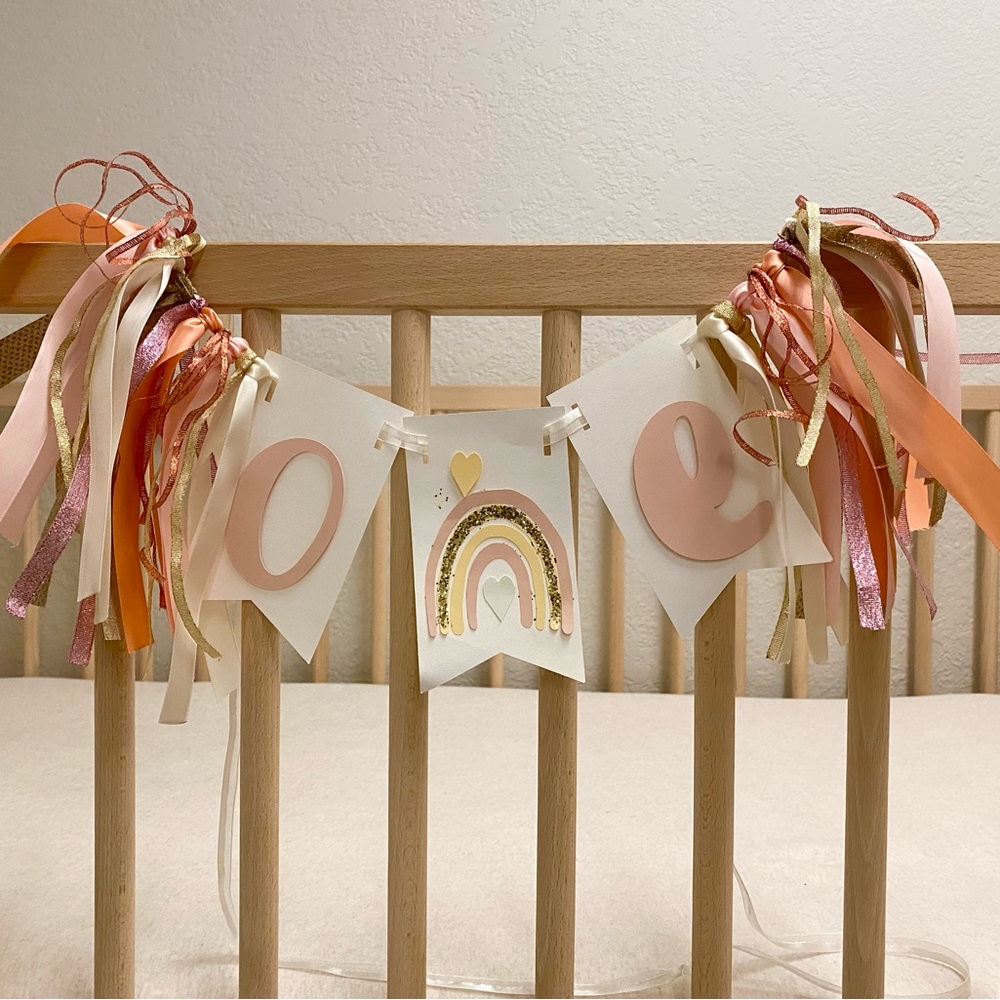 First birthday banner